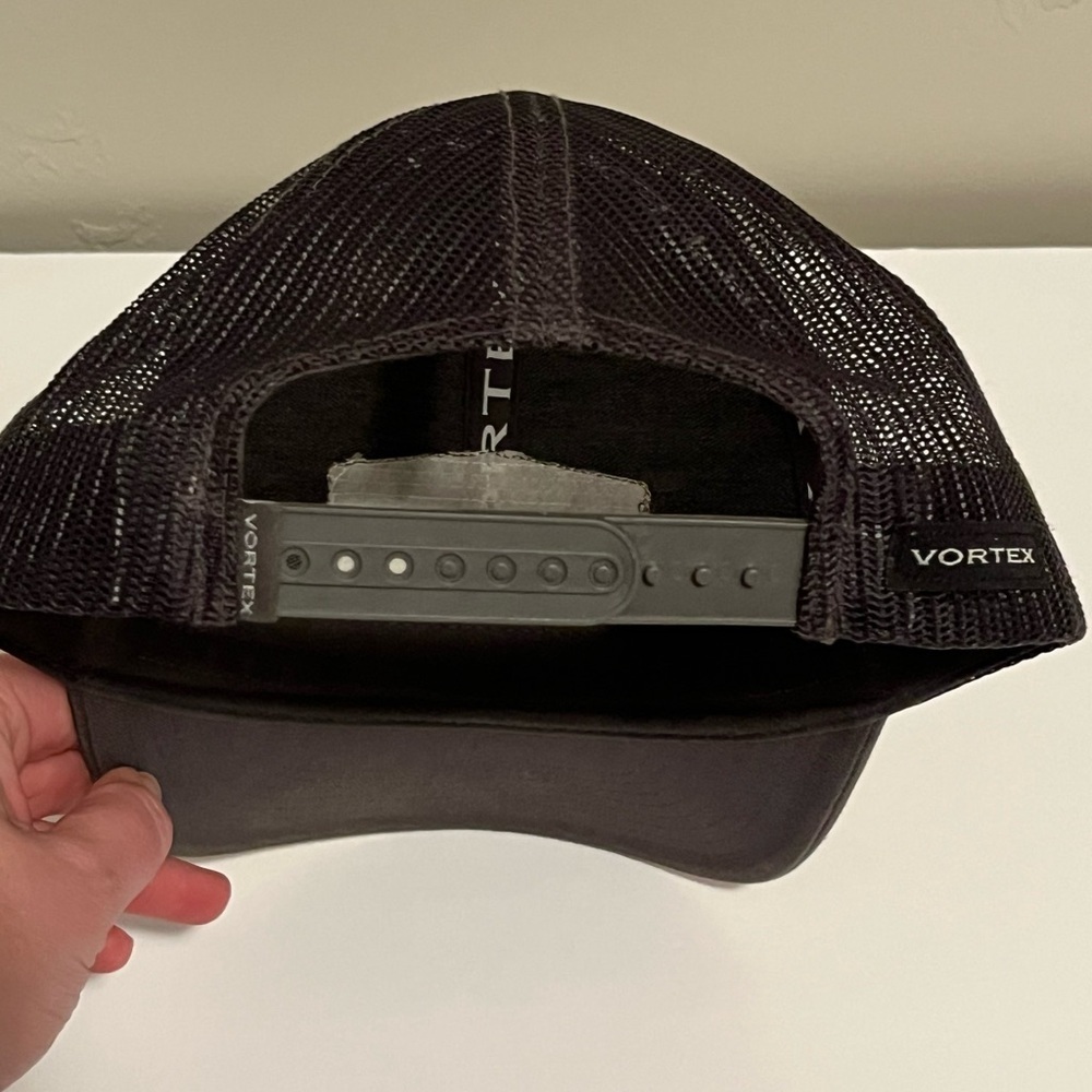 VORTEX Adult Male Red Alert Charcoal Cap - Picture 8 of 14